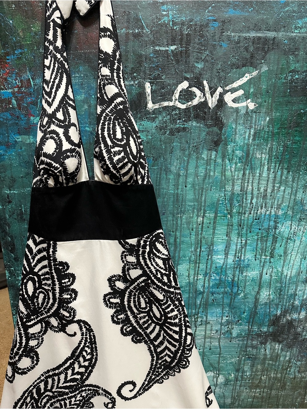WHBH Vintage halter dress